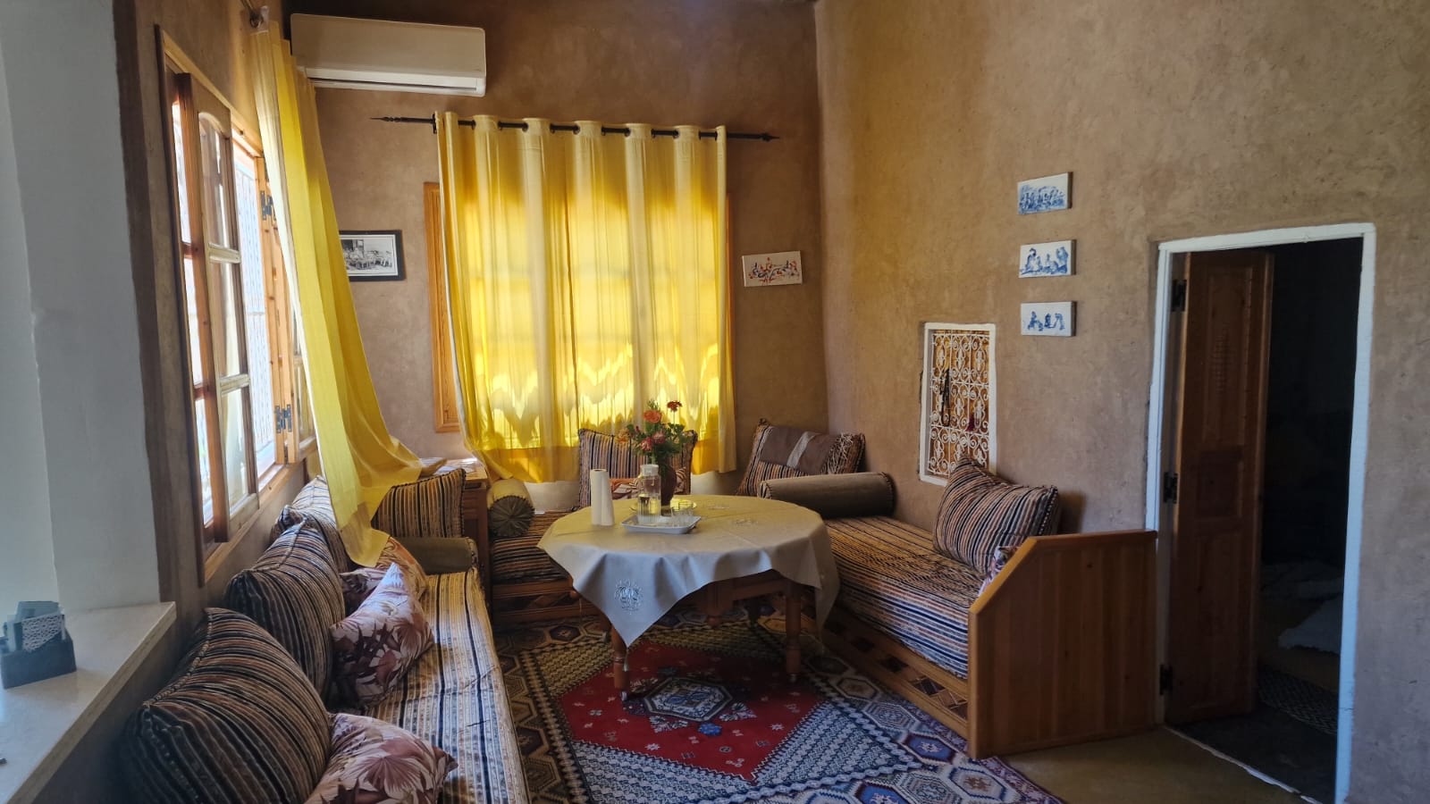 Espace repas du gîte